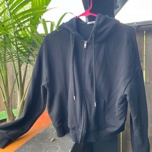 black garage hoodie